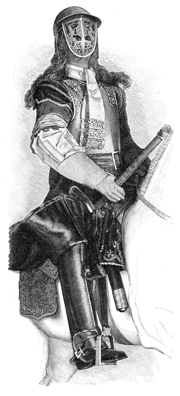 Rüstung getragen von James II bei der Boyne, 1690 von Unbekannt