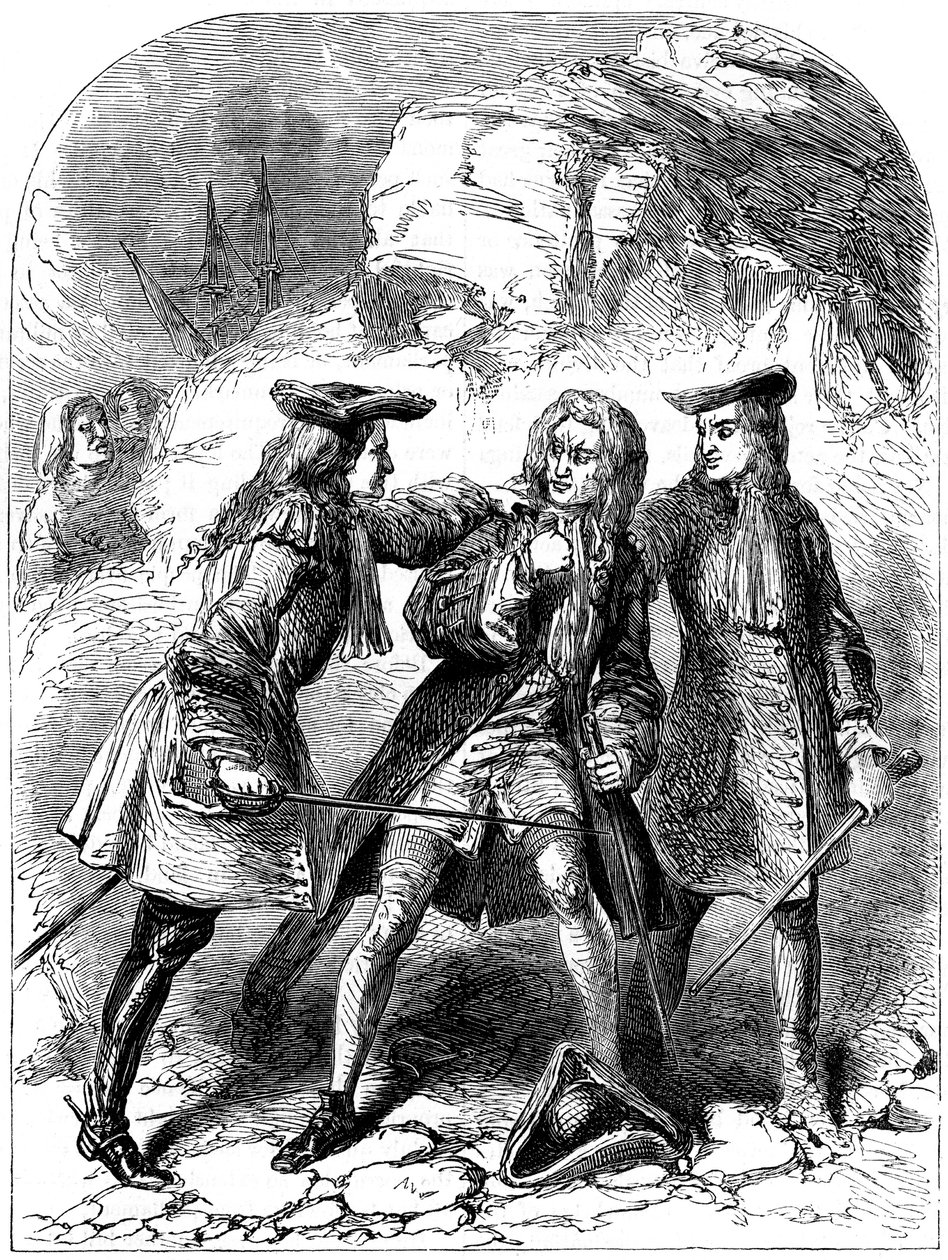 Verhaftung von Sir John Fenwick, 1696, spätes 19. Jahrhundert von Unbekannt