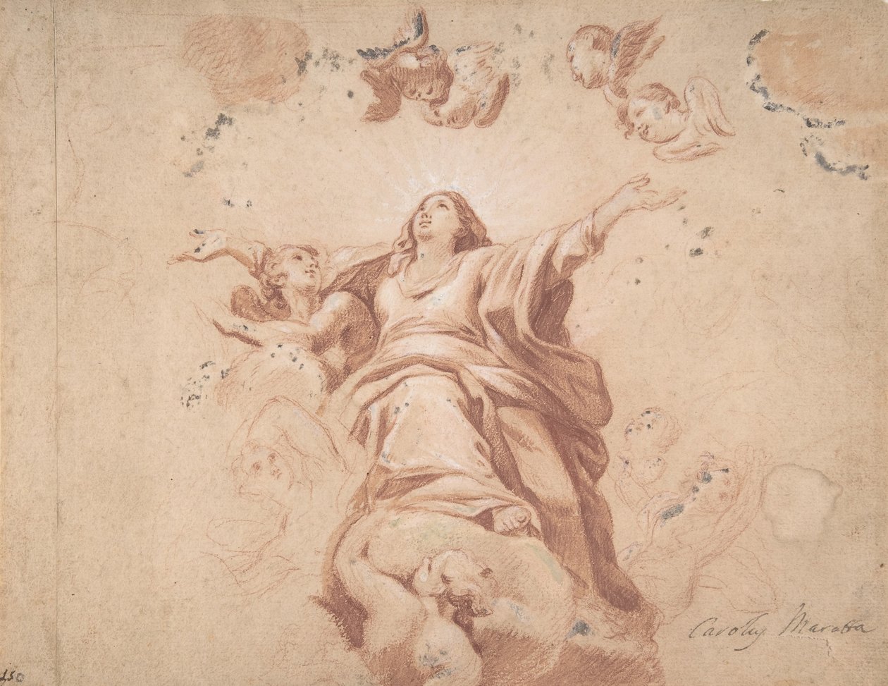 Mariä Himmelfahrt nach Carlo Maratta von Unbekannt