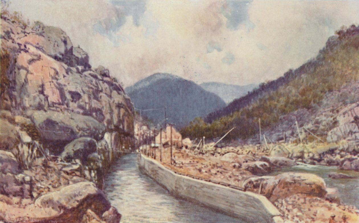 Australische Bewässerungsanlagen, 1923 von Unbekannt