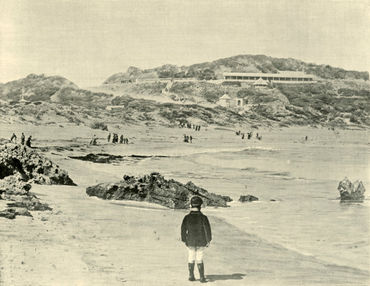 Back Beach, Sorrento, Victoria, 1901 von Unbekannt