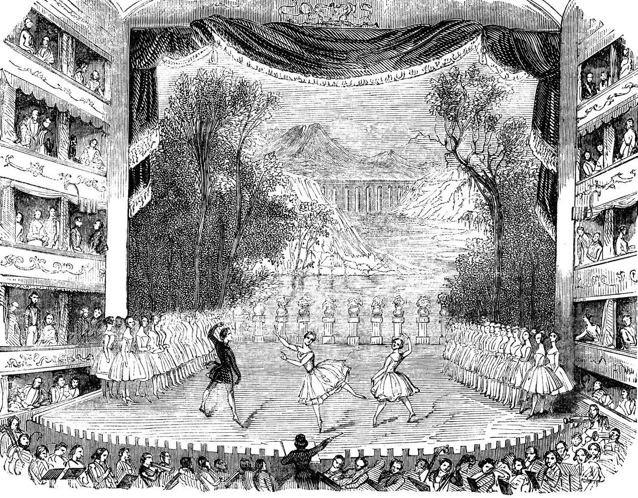 Ballettaufführung im Her Majesty