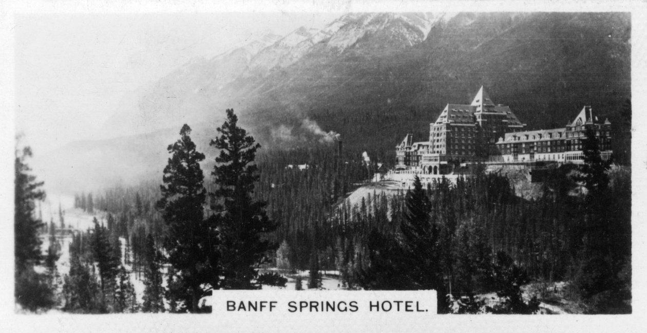 Banff Springs Hotel, Alberta, Kanada, ca. 1920er Jahre von Unbekannt