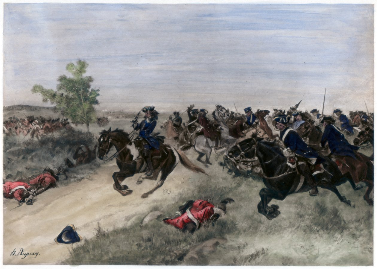 Schlacht von Blenheim, 13. August 1704 von Unbekannt