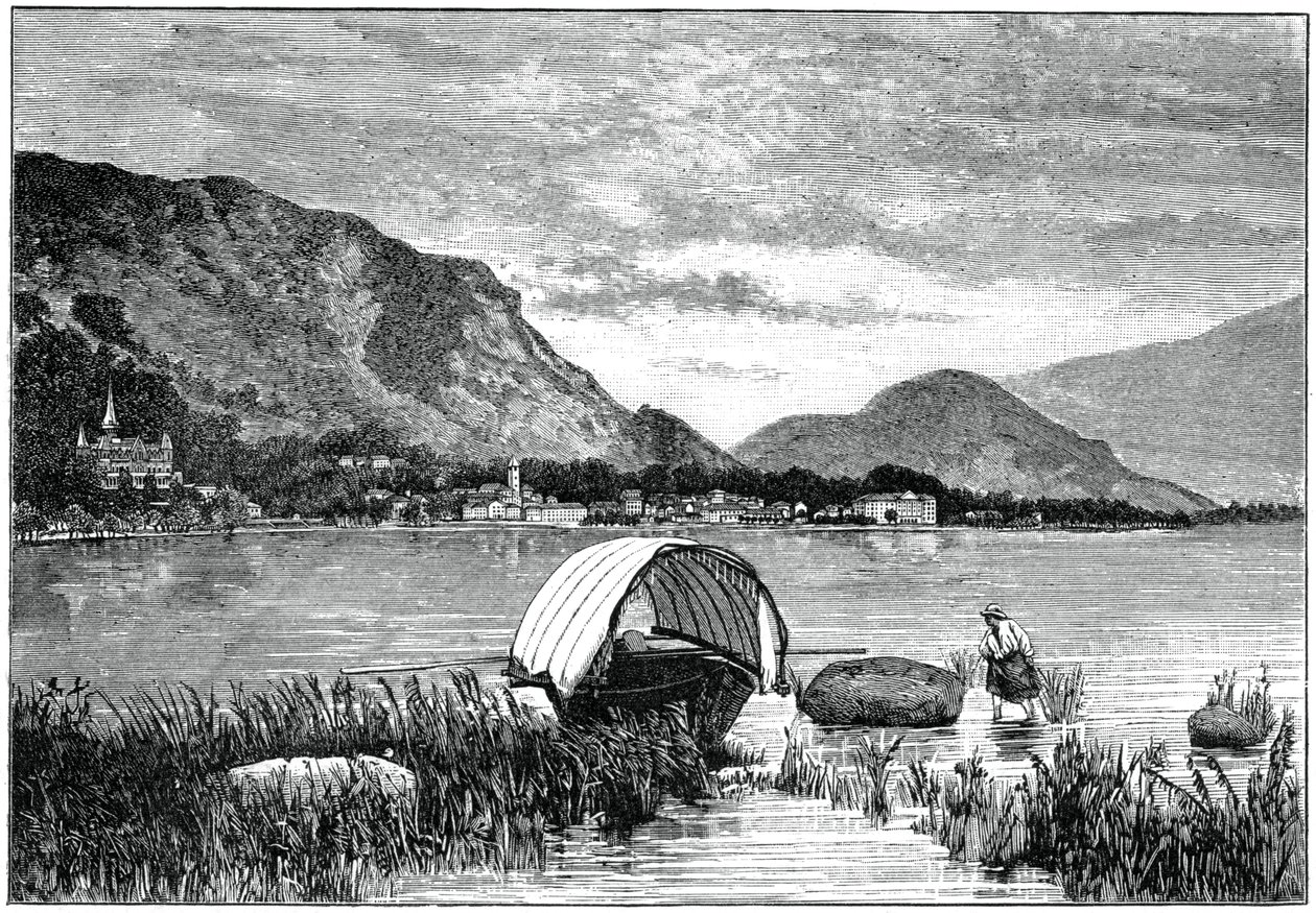 Baveno, am Lago Maggiore, Norditalien, 1900 von Unbekannt