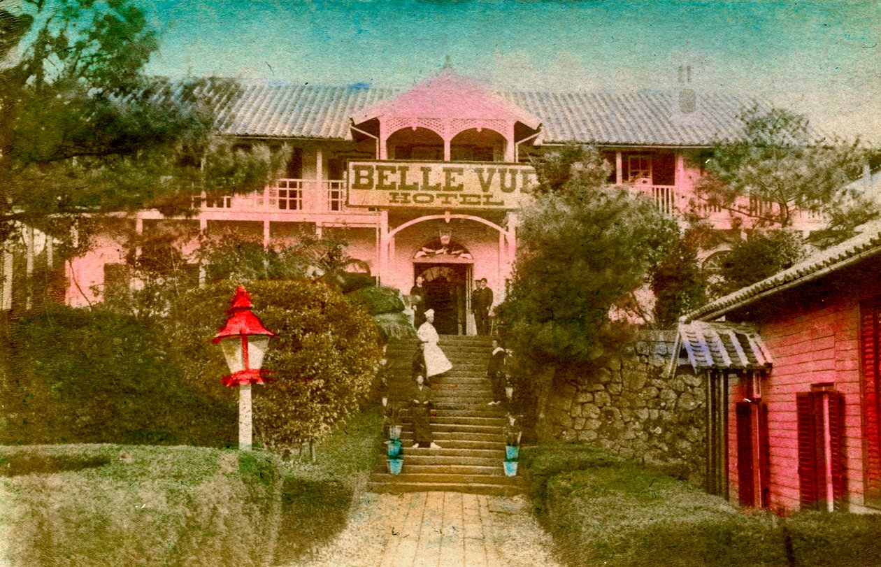 Belle Vue Hotel, Nagasaki, Japan, vor 1920 von Unbekannt