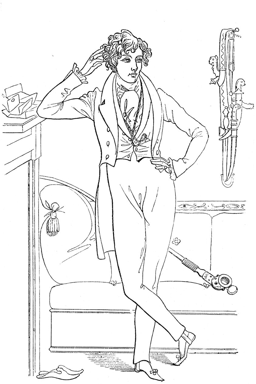 Benjamin Disraeli, britischer konservativer Staatsmann und Schriftsteller des 19. Jahrhunderts von Unbekannt