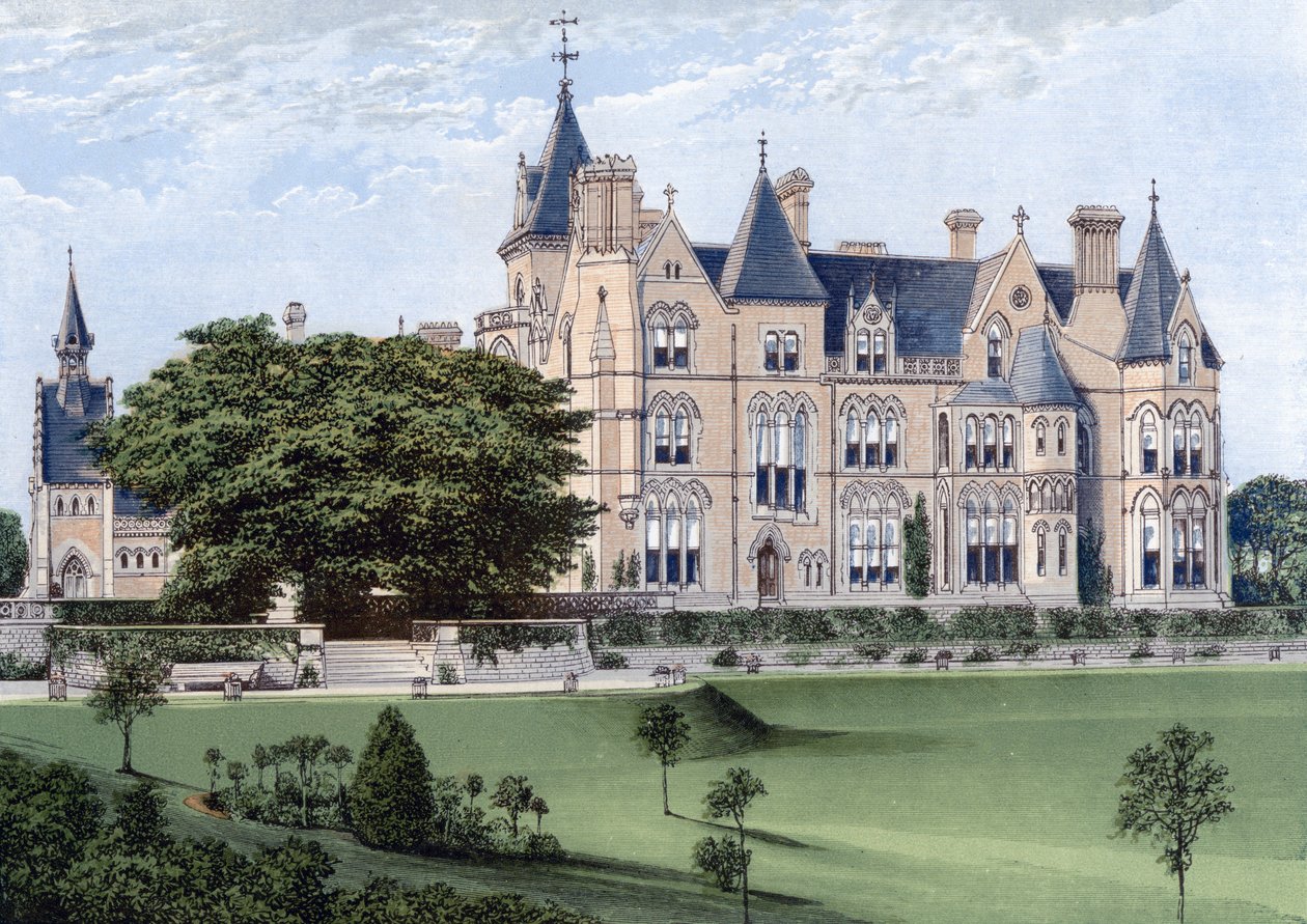 Bestwood Lodge, Nottinghamshire, spätes 19. Jahrhundert von Unbekannt