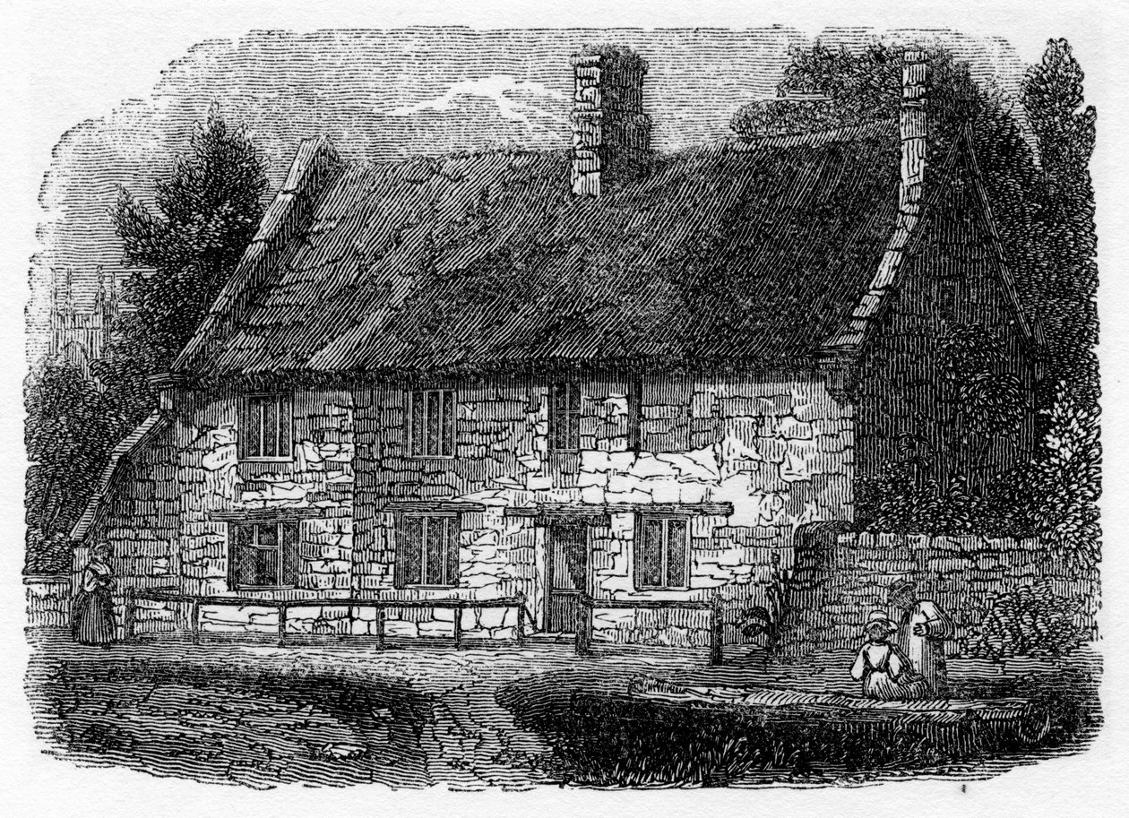 Geburtsort von Reverend James Hervey, Hardingston, in der Nähe von Northampton von Unbekannt