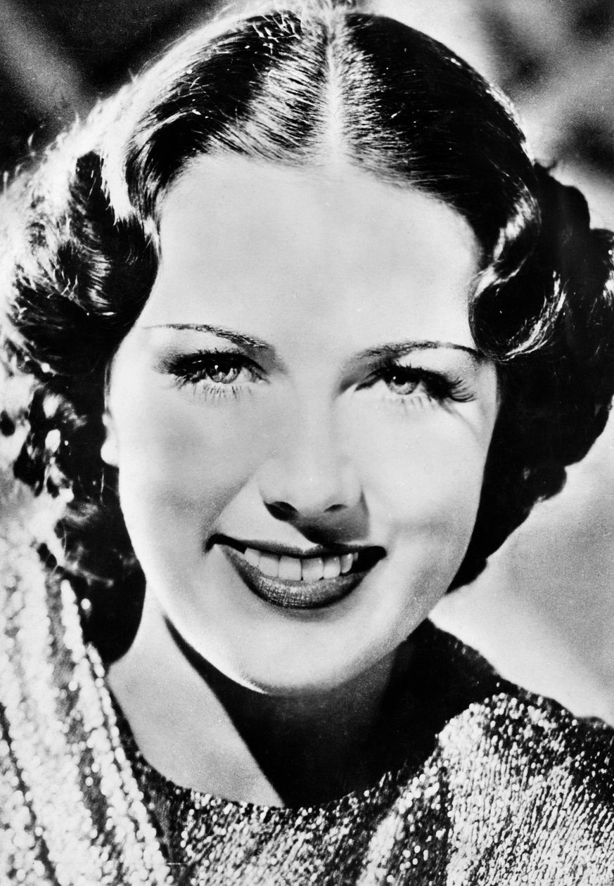 Bonita Granville, amerikanische Schauspielerin von Unbekannt