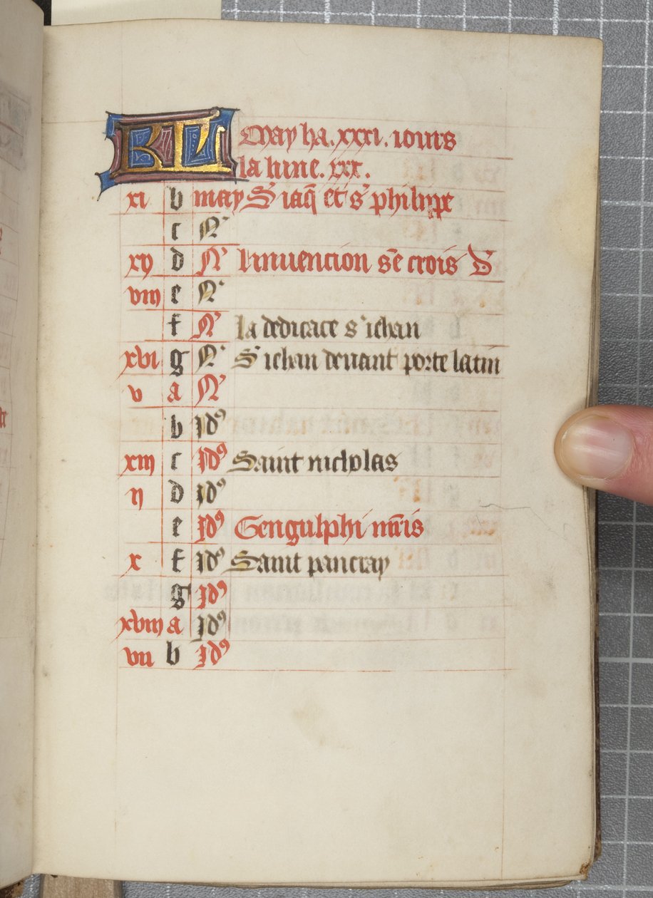 Stundenbuch, ca. 1450 von Unbekannt