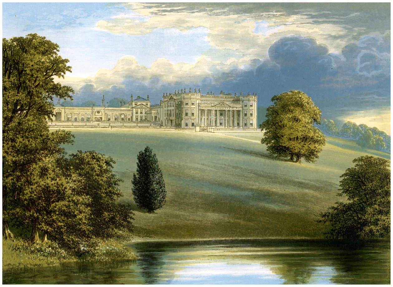 Bowood Park, Wiltshire, Heim des Marquess von Lansdowne, ca. 1880 von Unbekannt