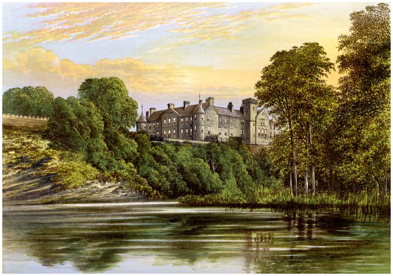 Brechin Castle, Brechin, Angus, Schottland, Heimat des Earl of Dalhousie, um 1880 von Unbekannt