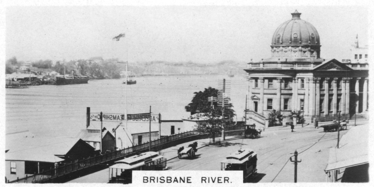 Brisbane River, Queensland, Australien, 1928 von Unbekannt