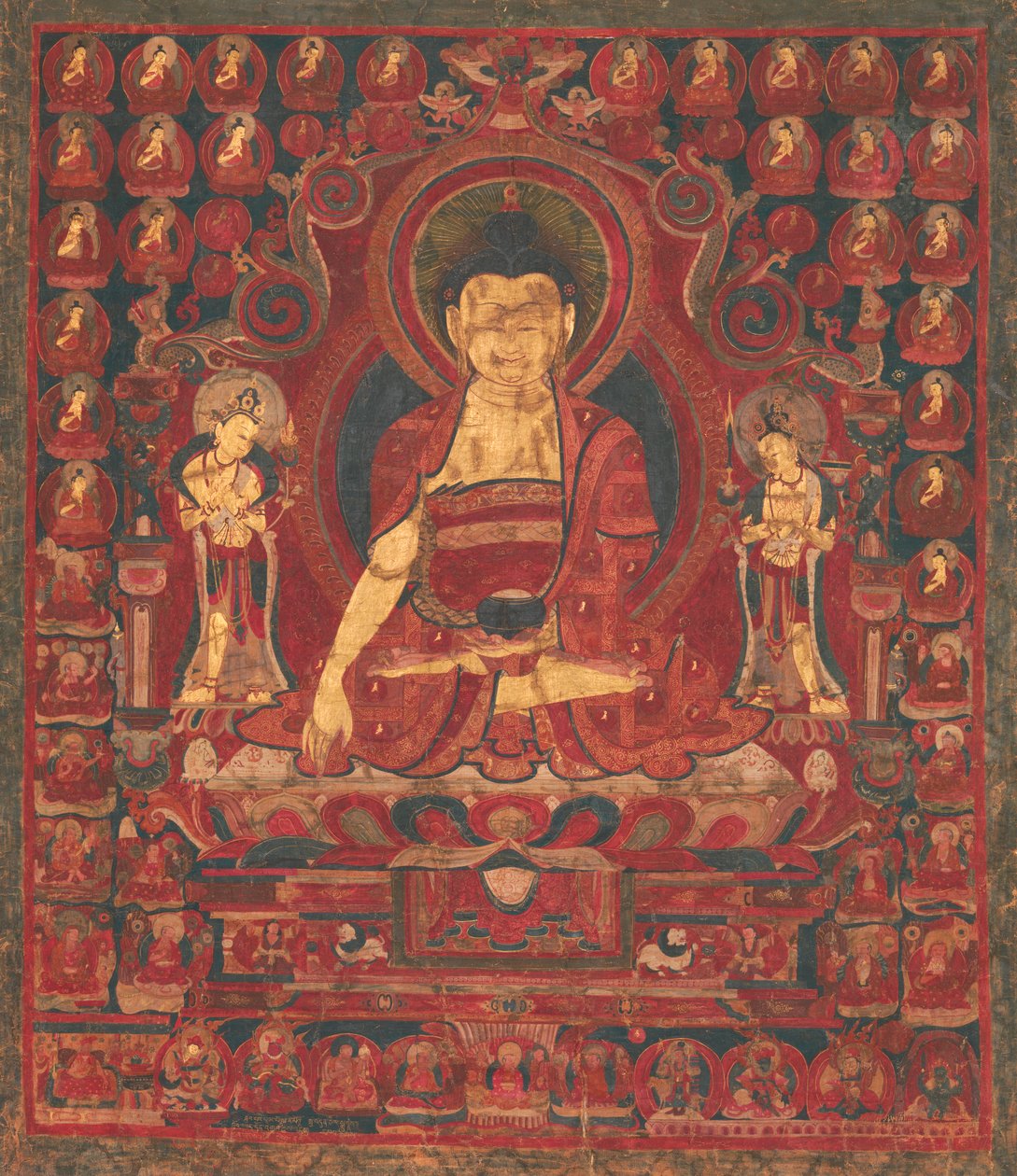 Buddha Shakyamuni als Herr der Munis von Unbekannt