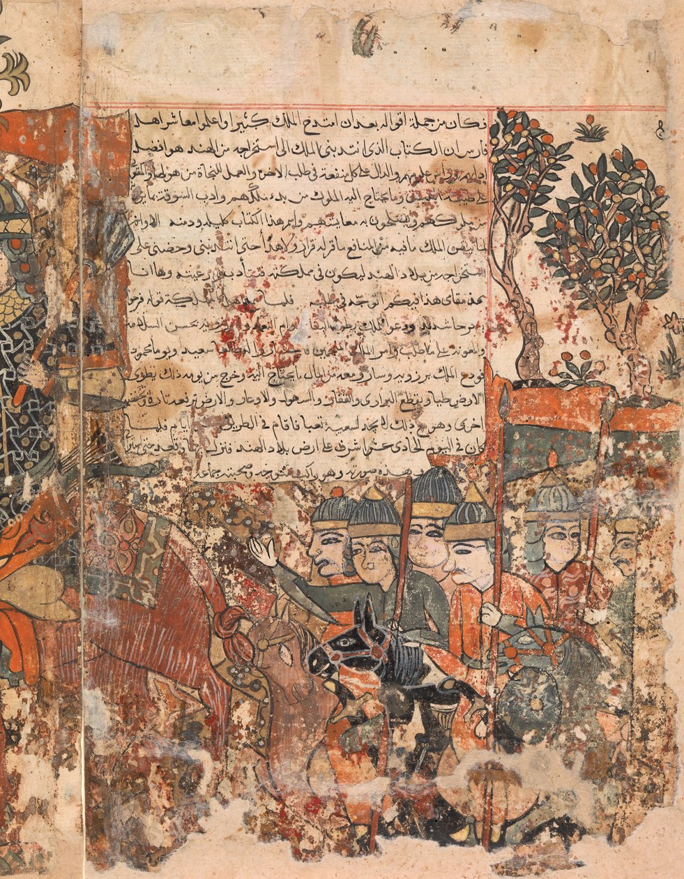 Burzuyas Mission Folio 5v, 6r aus einem Kalila Wa Dimna von Bidpai von Unbekannt