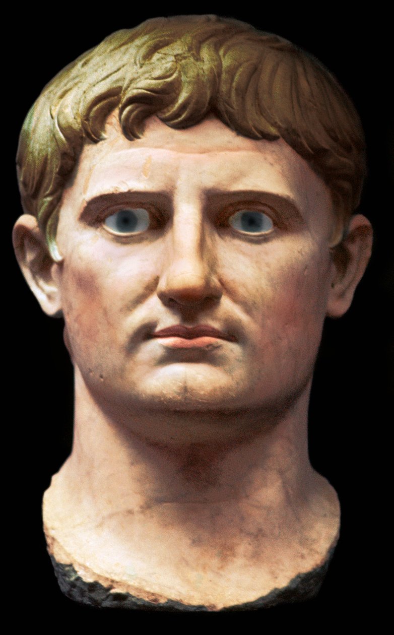 Büste des römischen Kaisers Augustus von Unbekannt