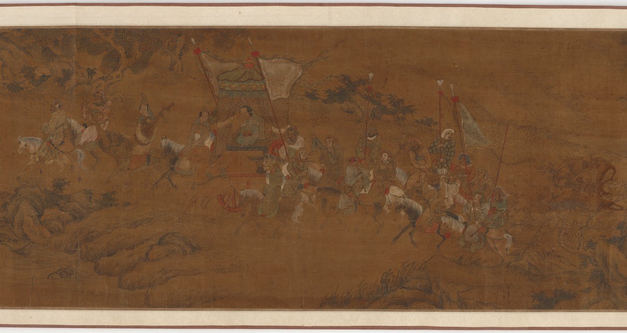 Cai Wenji kehrt nach China zurück, 16.-17. Jahrhundert von Unbekannt