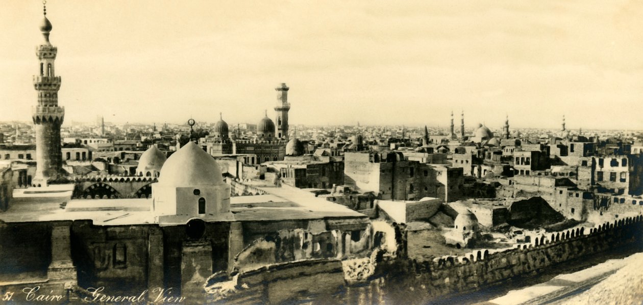 Kairo - Gesamtansicht, um 1918-1939 von Unbekannt
