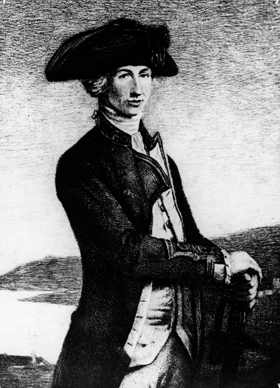 Kapitän Horatio Nelson, 1777-1781, 19. Jahrhundert von Unbekannt