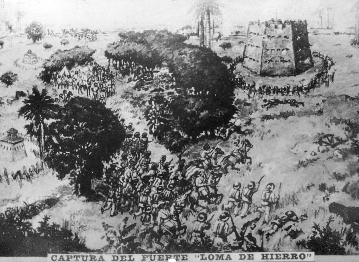 Eroberung von Fuerte de la Loma 1896, 1910er Jahre von Unbekannt
