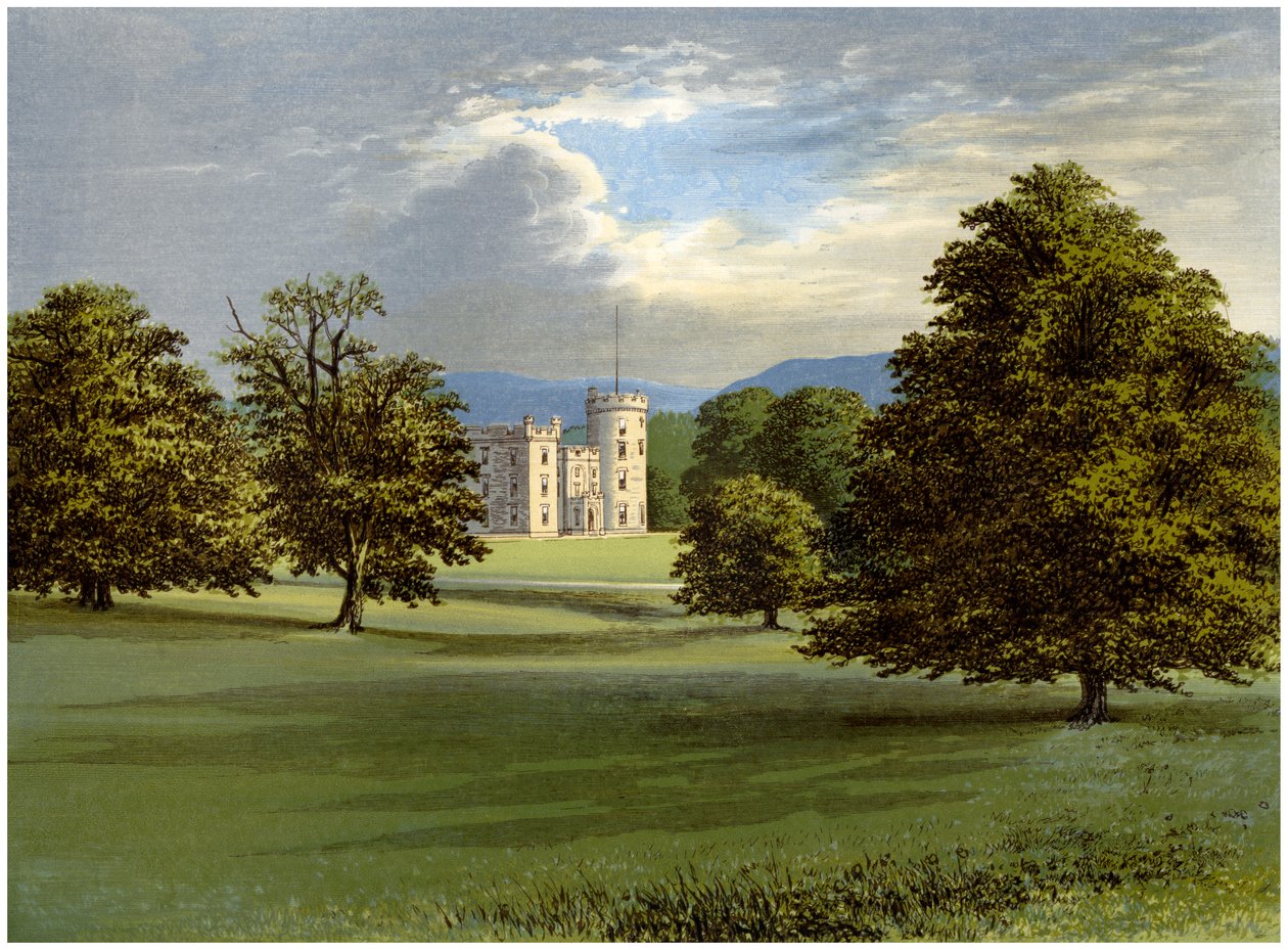 Schloss Forbes, Aberdeenshire, Schottland, Heimat von Lord Forbes von Unbekannt