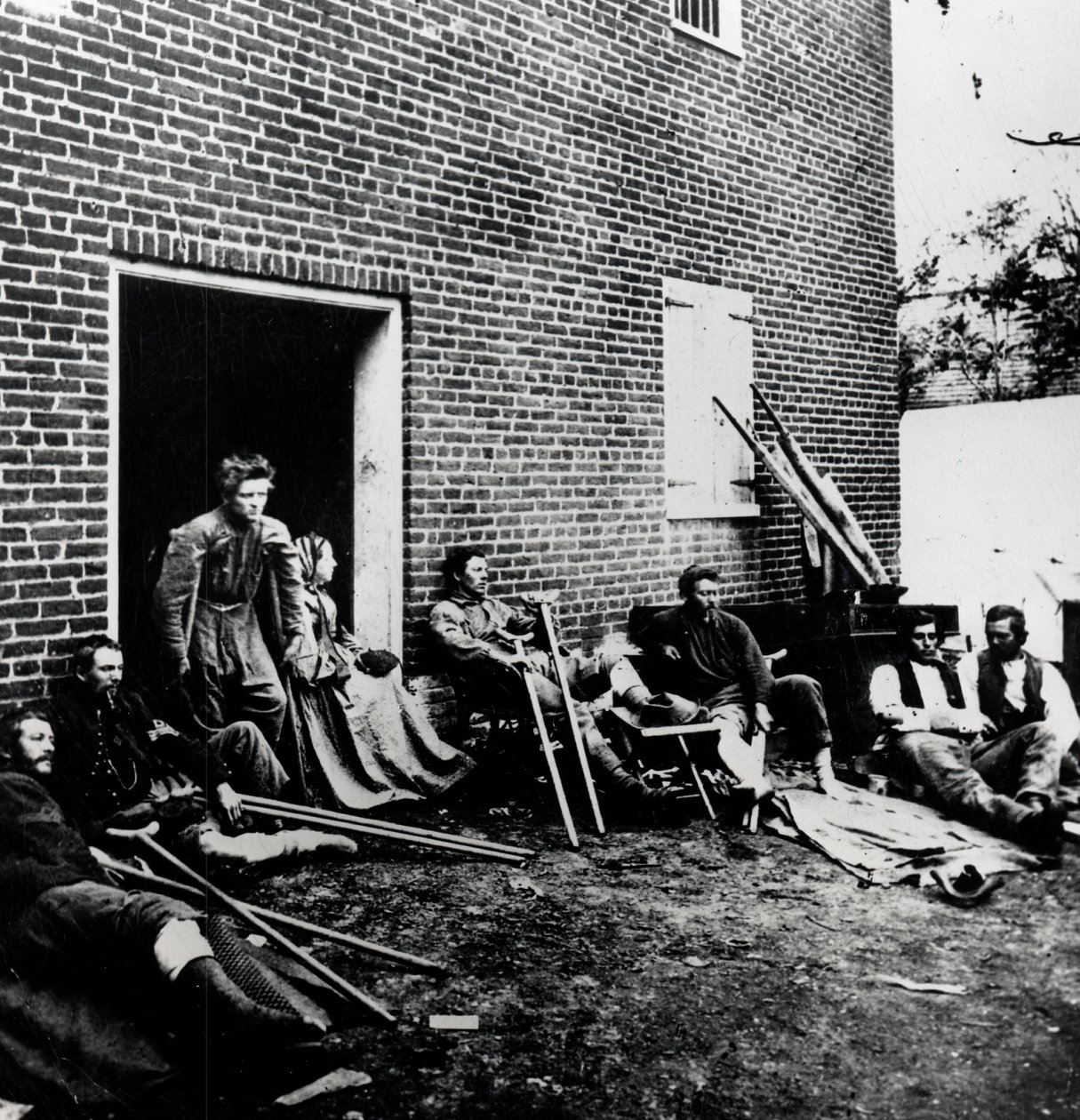 Opfer des amerikanischen Bürgerkriegs, 1861-1865 von Unbekannt