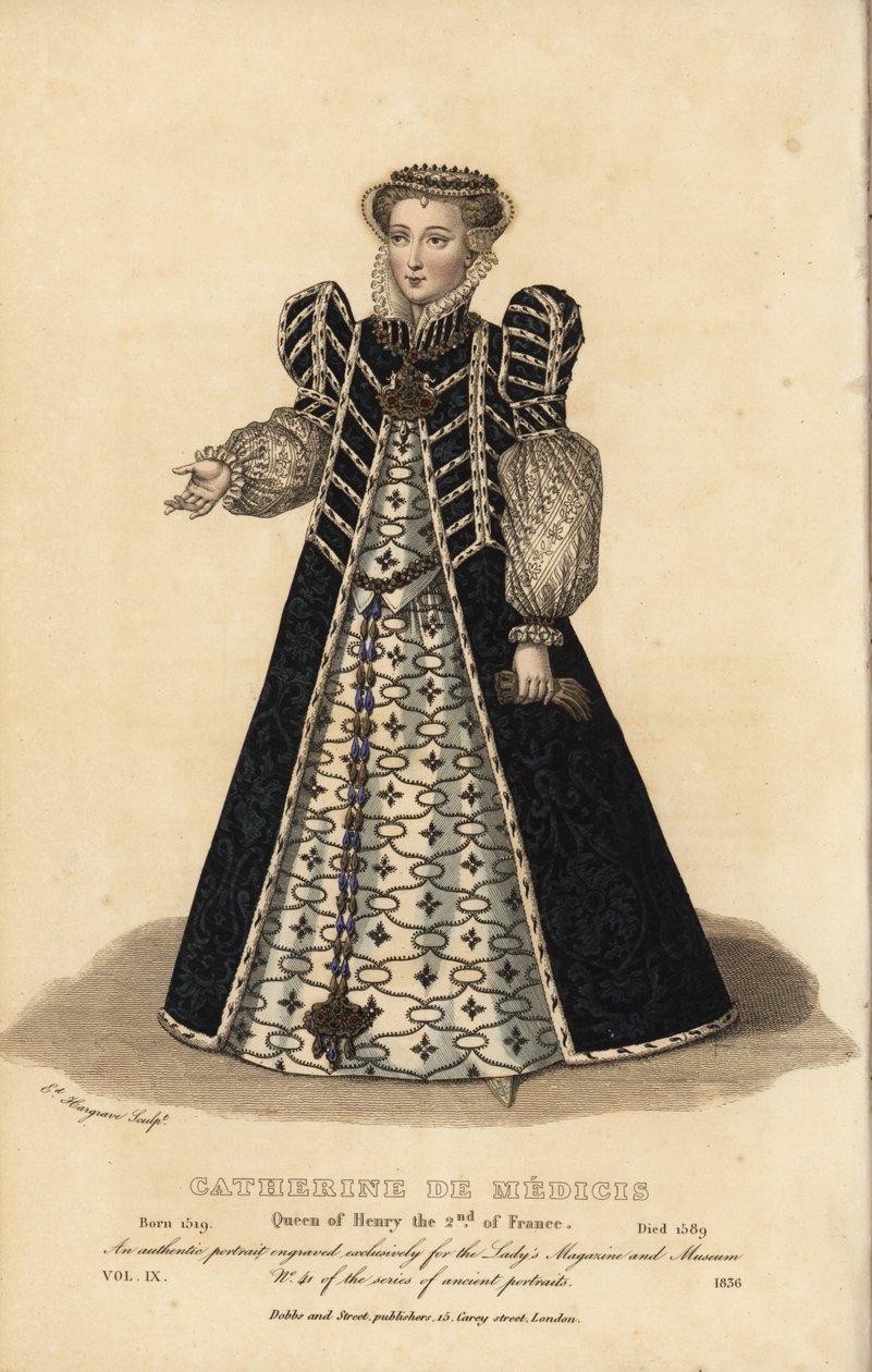 Catherine de Medici, Königin von Heinrich II. von Frankreich von Unbekannt