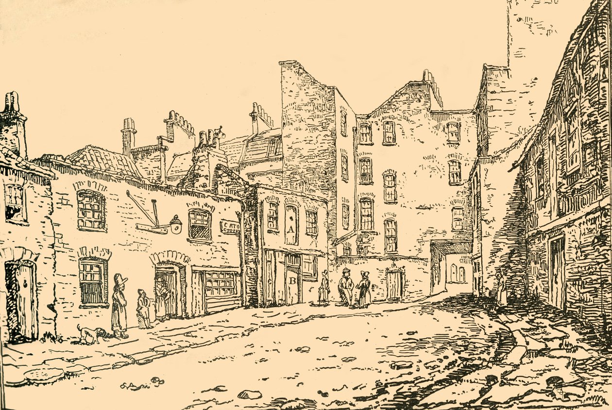 Cato Street, London, ca. 1890 von Unbekannt