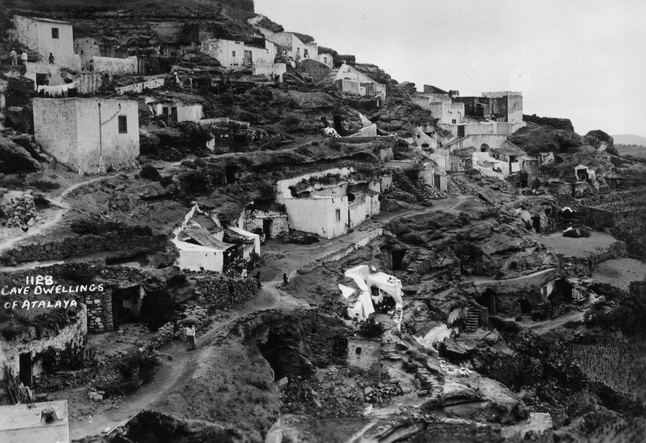 Höhlenwohnungen von Atalaya, Gran Canaria, Kanarische Inseln, Spanien, 20. Jahrhundert von Unbekannt