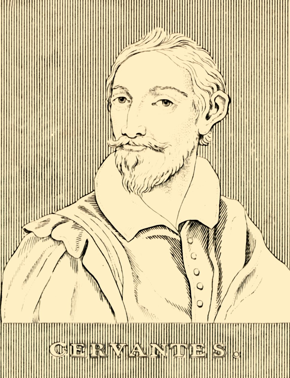 Cervantes, 1547-1616, 1830 von Unbekannt