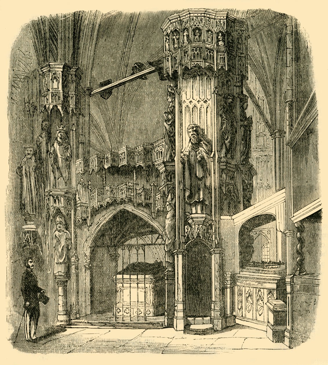 Kapelle von Heinrich V., 1881 von Unbekannt