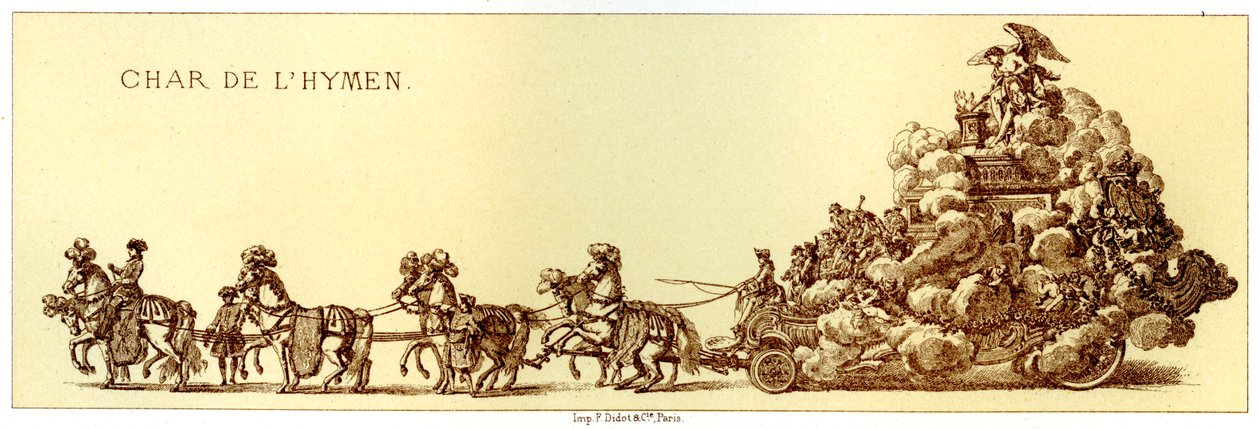 Der Wagen des Hymen, 1885 von Unbekannt