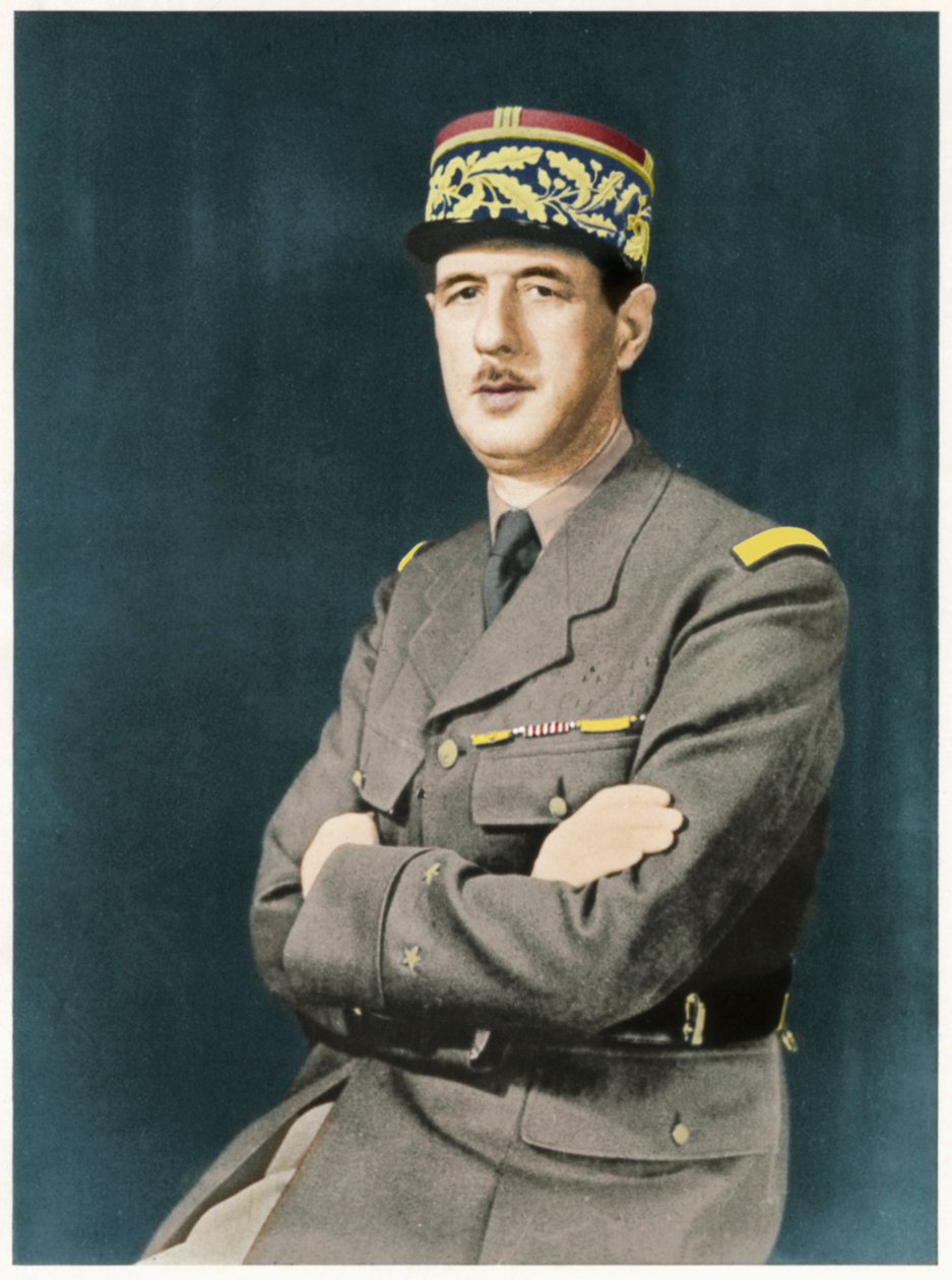 Charles André Joseph Marie De Gaulle, 1940 von Unbekannt