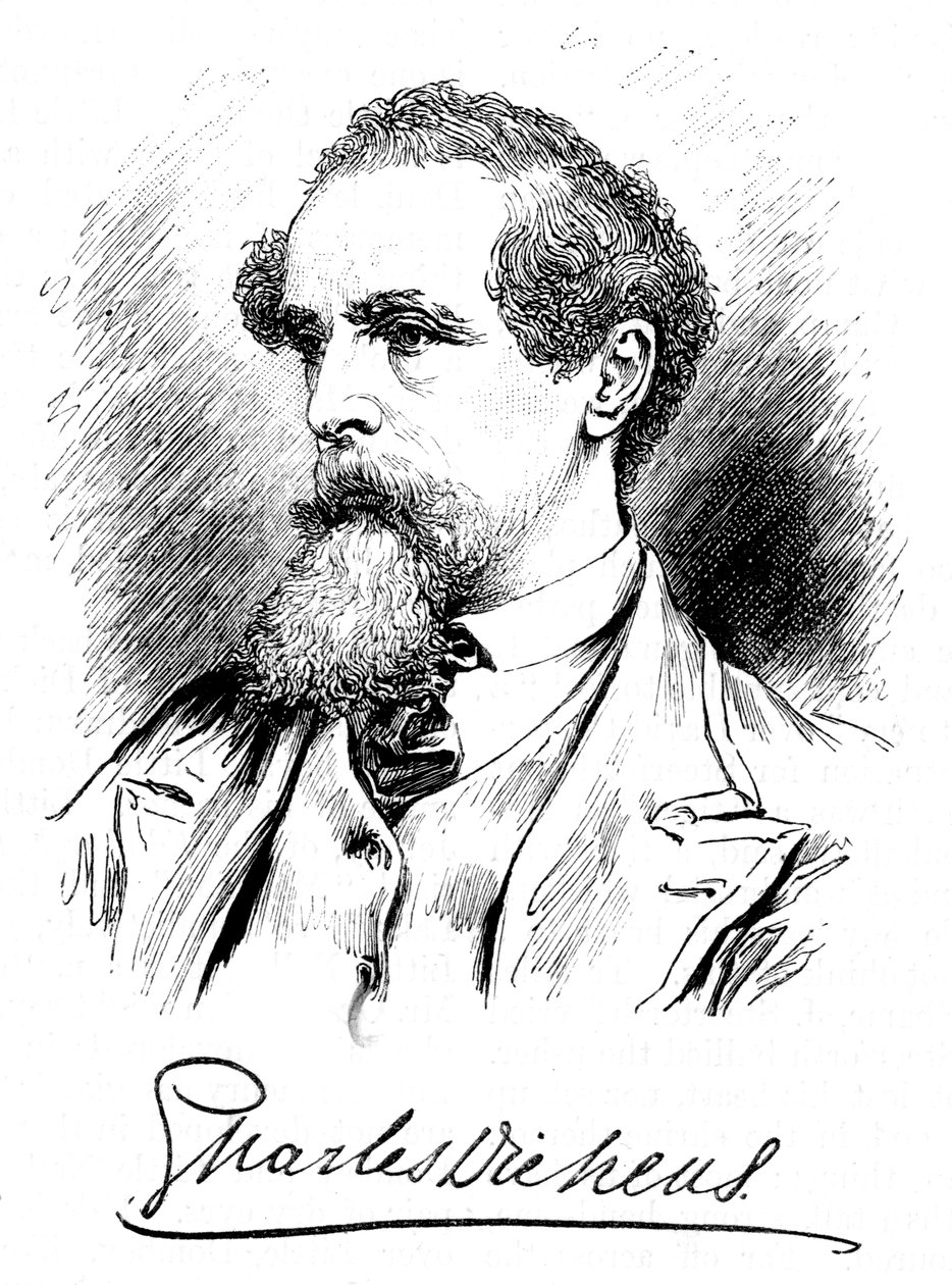 Charles Dickens, englischer Schriftsteller und Journalist, um 1860er Jahre von Unbekannt