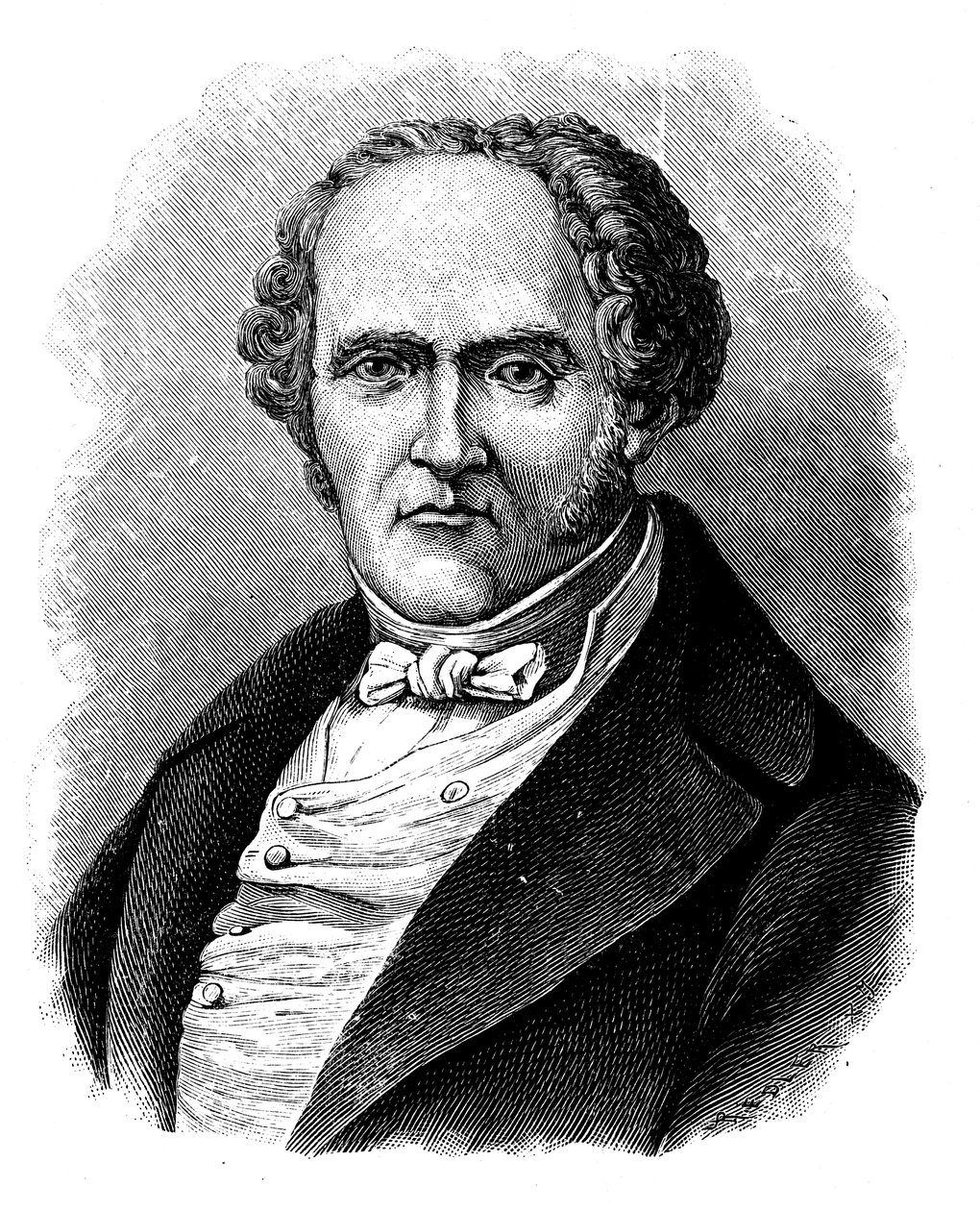 Charles Fourier, französischer Sozialtheoretiker von Unbekannt