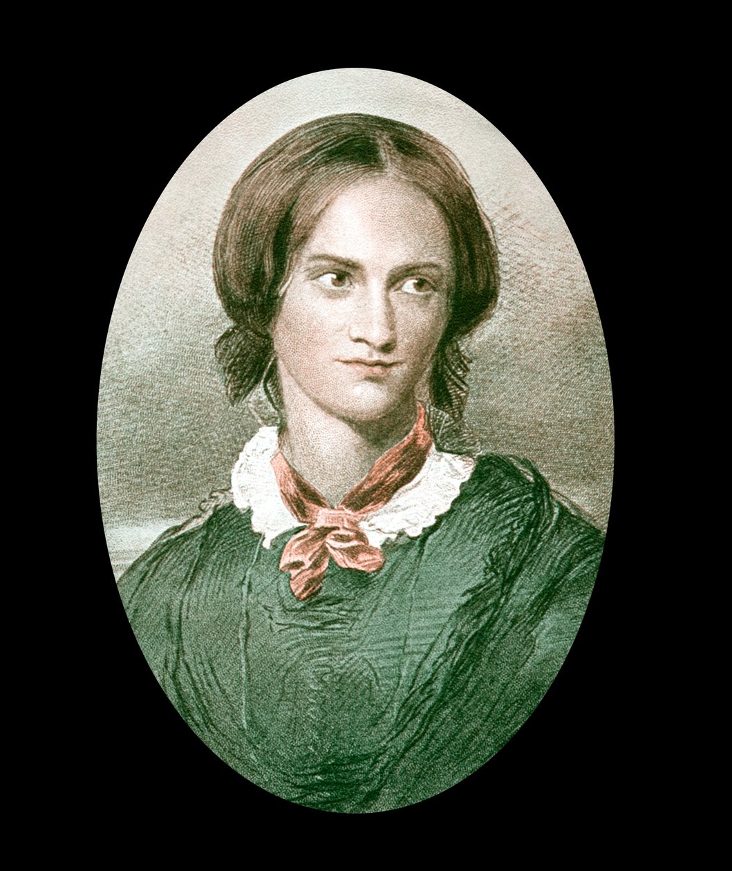 Charlotte Bronte, englische Schriftstellerin, Mitte des 19. Jahrhunderts von Unbekannt