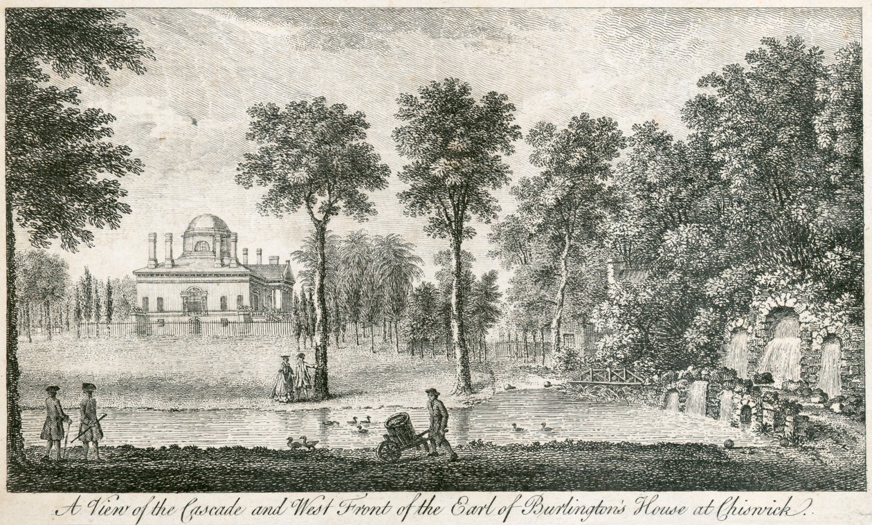 Chiswick House, Hounslow, London, 1750 von Unbekannt