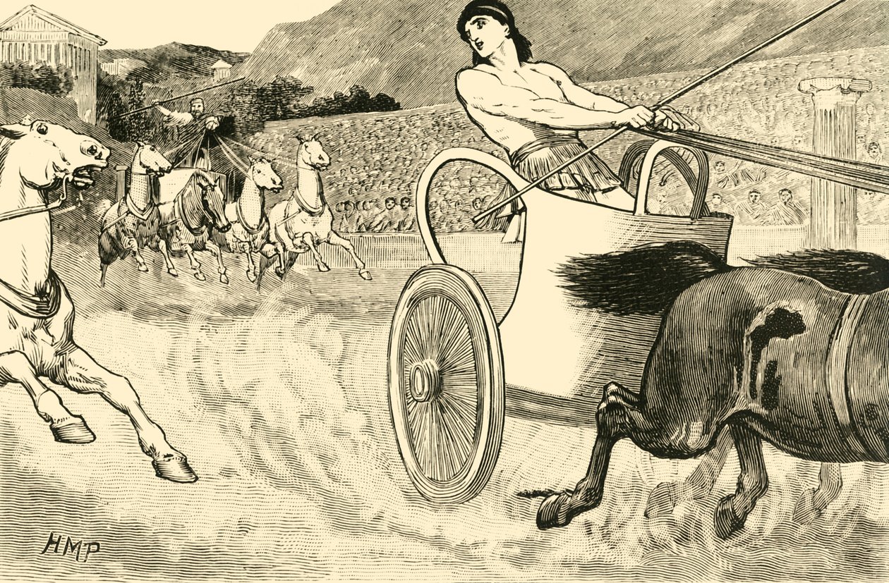 Kleisthenes bei den Olympischen Spielen, 1890 von Unbekannt