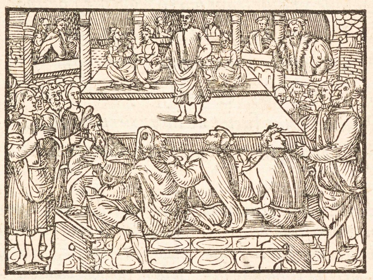 Komödien des Terenz von Jean de Roigny, 1552 von Unbekannt