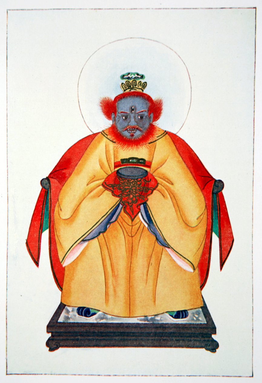 Konfuzius der Große Unapotheosierte Gott von China von Unbekannt