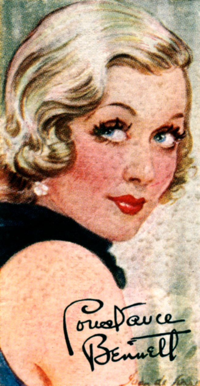 Constance Campbell Bennett, 1904-1965, US-amerikanische Schauspielerin, 20. Jahrhundert von Unbekannt