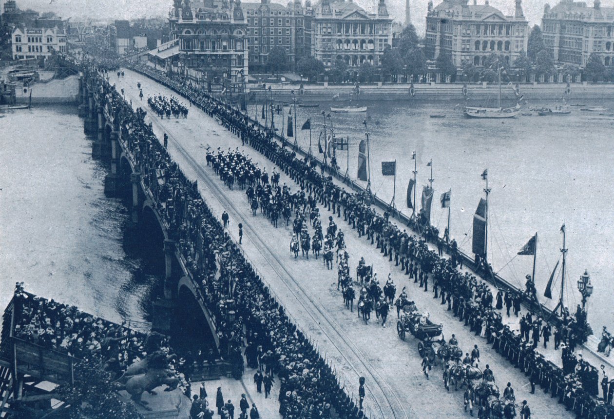 Krönung von König George V und Königin Mary, London, 1911 von Unbekannt