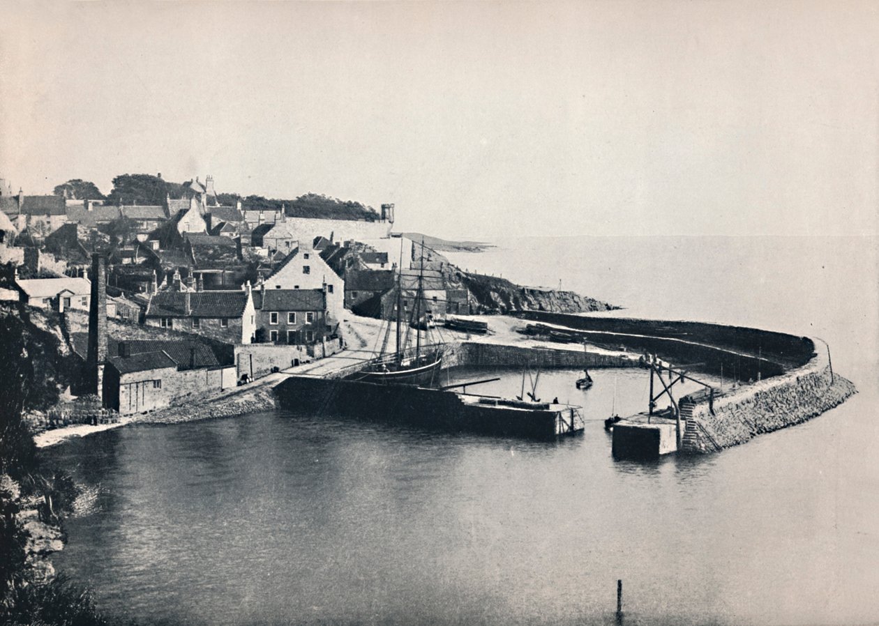 Crail - Das Dorf und der Hafen, 1895 von Unbekannt