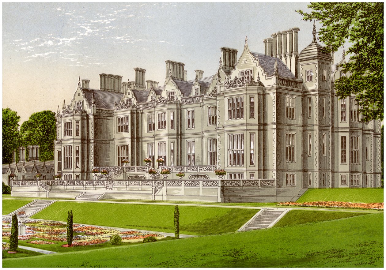 Dartrey, County Monaghan, Irland, Heimat des Earl of Dartrey, ca. 1880 von Unbekannt
