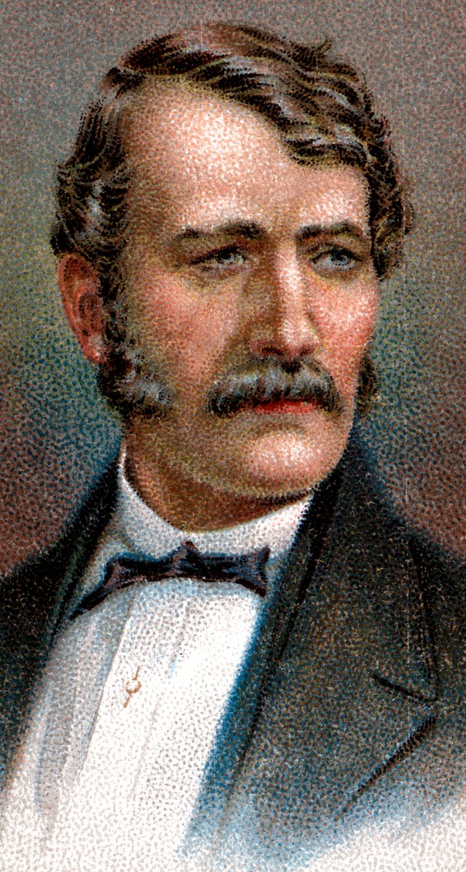 David Livingstone, schottischer Missionar und Afrikaforscher des 19. Jahrhunderts, um 1915 von Unbekannt