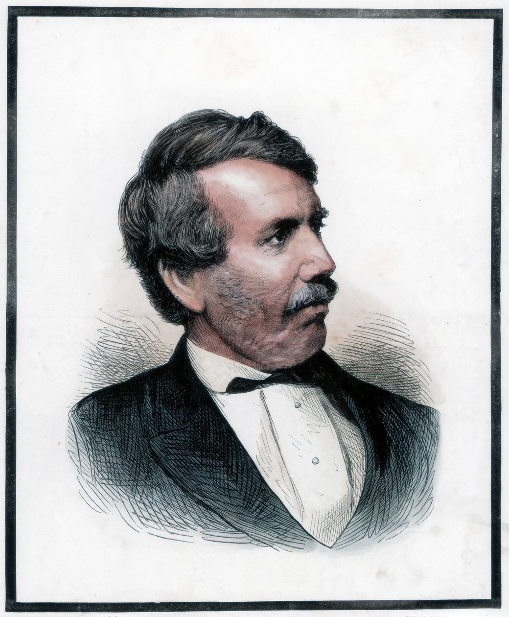 David Livingstone, schottischer Missionar und Afrikaforscher, 1874 von Unbekannt