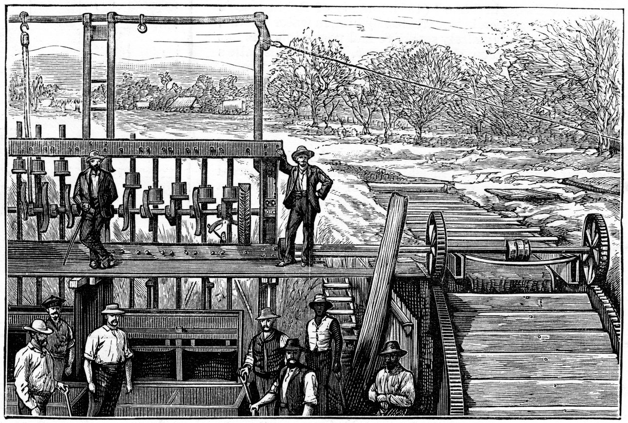 Die Kaap-Goldfelder, Transvaal, Südafrika, 1887 von Unbekannt