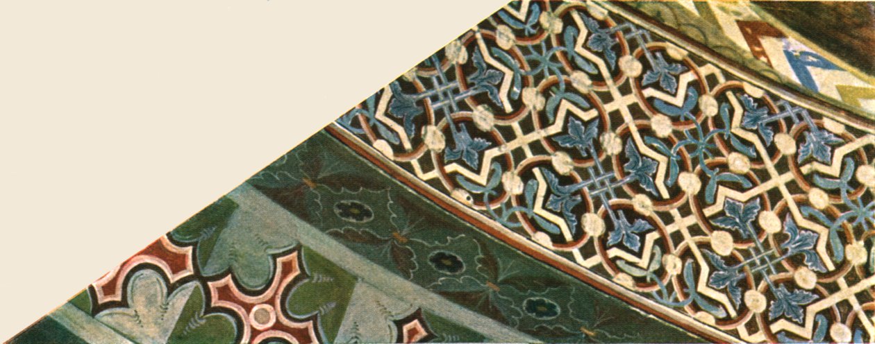 Dekoration in der Basilika des Heiligen Franziskus, Assisi, Italien, 1928 von Unbekannt