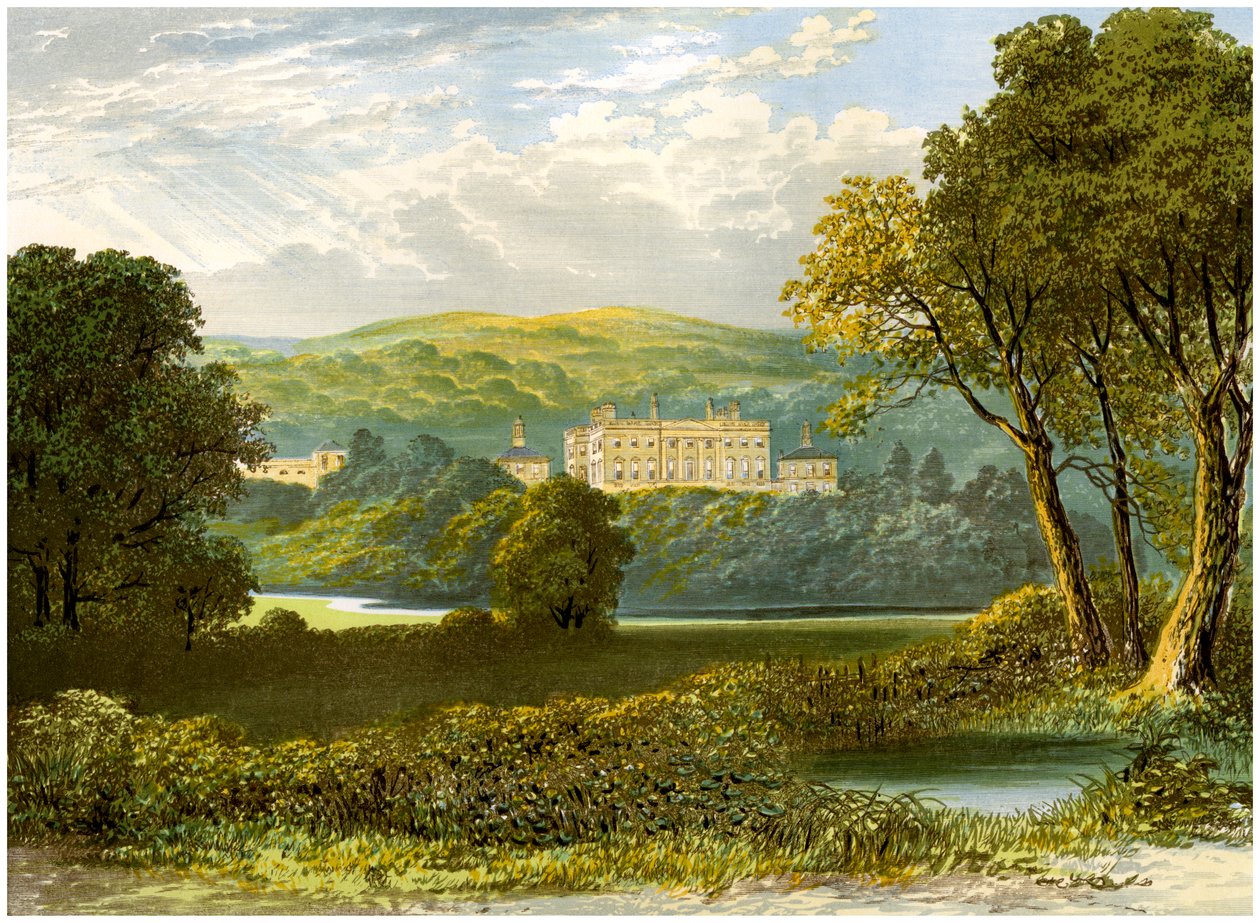 Denton Park, Yorkshire, Heimat der Familie Wyvill, ca. 1880 von Unbekannt